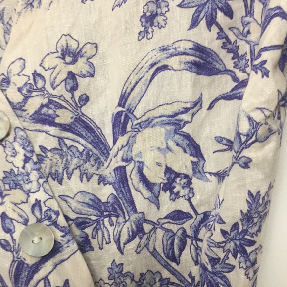 H&M women’s linen blouse , extra small - Picture 7 of 8